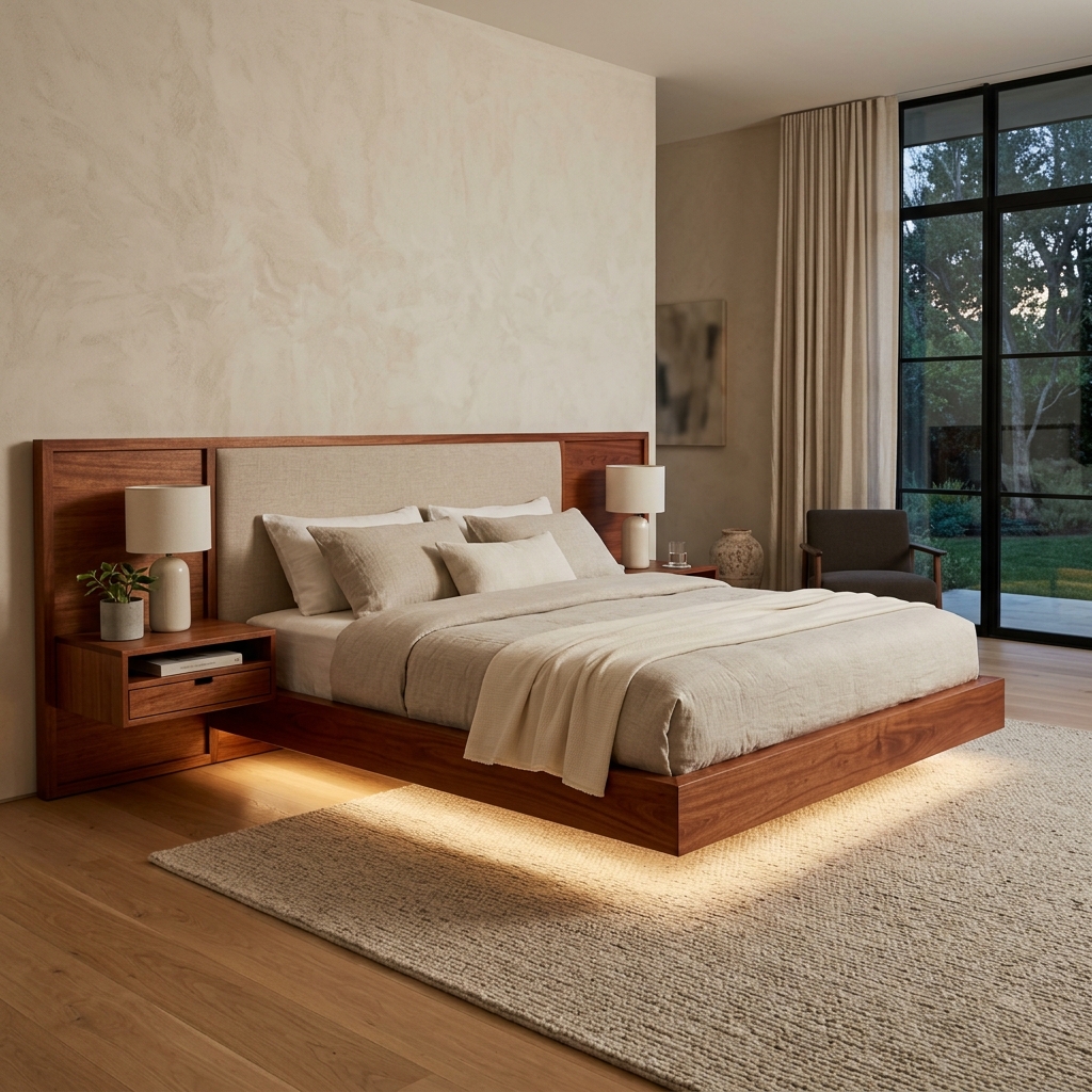The Kenya Floating Platform Bed